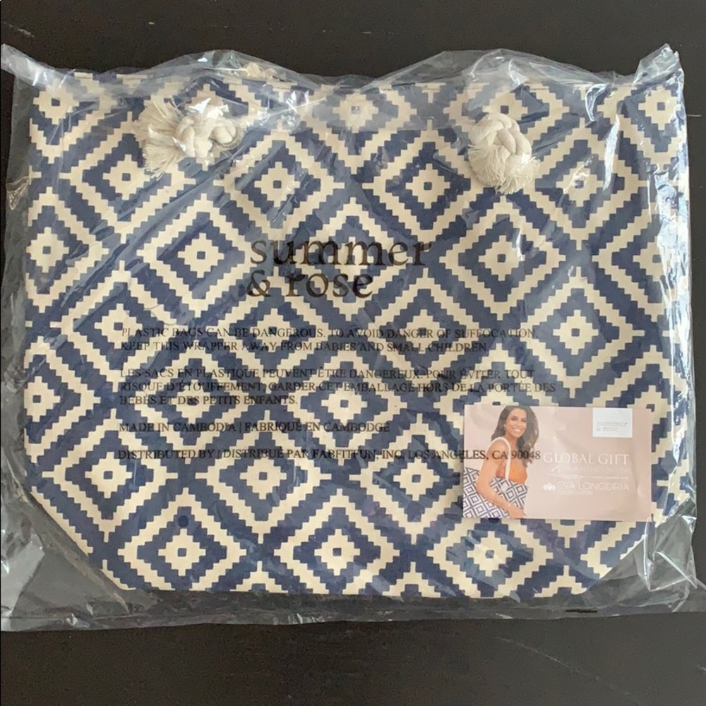 Summer & Rose beach tote